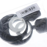 Max 2xCurtain Rod Heads Cap Drape Pole Ends 3D Black_10x6.5x2.8cm