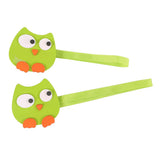 Max 2x Wooden Cartoon Chick Curtain Tiebacks Magnetic Bulckle Clip Green