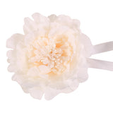 Max 2xPlastic Flower Curtain Tiebacks Holdback Magnetic Buckle Hook Beige White