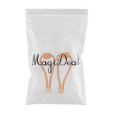 Max 1 Pair of Modern Knotted Curtain Tiebacks Holdback with Magnetic Orange