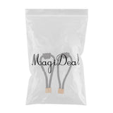 Max 1 Pair of Modern Knotted Curtain Tiebacks Holdback with Magnetic Blue