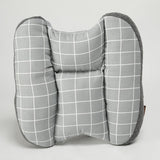 Back Rest Reading Pillow Support for Adults Teens Kids Gray Square