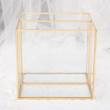 Max Maxb Clear Glass Makeup Brush Holder Pen Pencil Cup Holder Desktop for Office