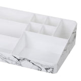 Maxbell Plastic Desktop Makeup Organizer Tray Cosmetic Display Case Storage Box