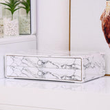 Maxbell Plastic 2 Drawers Jewellery Organizer for Earring Bracelet Necklace Rings