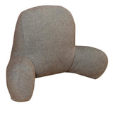 Max Cotton Reading Pillow for Bed Back Support Large Bed Rest Pillow Light Brown