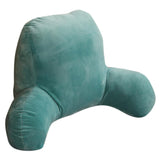 Max Cotton Reading Pillow for Bed Back Support Large Bed Rest Pillow Green
