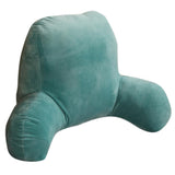 Max Cotton Reading Pillow for Bed Back Support Large Bed Rest Pillow Green