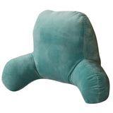 Max Cotton Reading Pillow for Bed Back Support Large Bed Rest Pillow Green