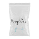 Max Wood Hanging Shelf Wall Swing Storage Floating Rack Tassel Rope Shelf Blue