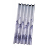 Max Punching Thicken Printing Curtain Blackout Drapes100x200cm Blue landscape