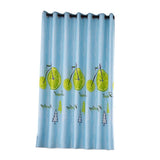 Max Punching Thicken Printing Curtain Blackout Drapes100x200cm Blue fruit bike