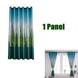 Max Embroidery Rod Pocket Curtain Panel Cedar_2