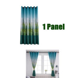 Max Embroidery Rod Pocket Curtain Panel Cedar_2
