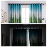 Max Embroidery Rod Pocket Curtain Panel Cedar_2