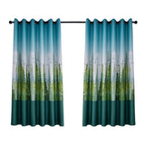 Max Embroidery Rod Pocket Curtain Panel Cedar_2