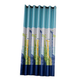 Max Embroidery Rod Pocket Curtain Panel Giraffe_2