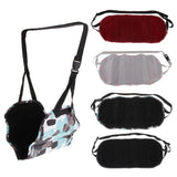 Max Travel Foot Rest Hammock Airplane Under Desk Foot Swing Wine Red