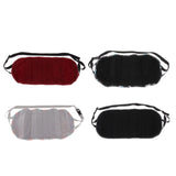 Max Travel Foot Rest Hammock Airplane Under Desk Foot Swing Wine Red