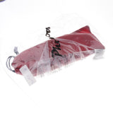 Max Travel Foot Rest Hammock Airplane Under Desk Foot Swing Wine Red