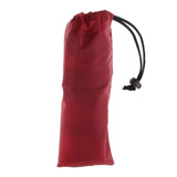 Max Travel Foot Rest Hammock Airplane Under Desk Foot Swing Wine Red