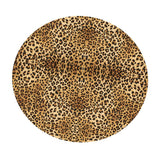 Max Table Cover Cloth for 140cm Dia Tables Restaurant BBQ Leopard Print