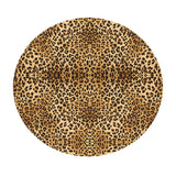 Max Table Cover Cloth for 140cm Dia Tables Restaurant BBQ Leopard Print