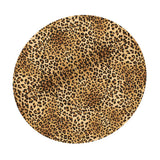 Max Table Cover Cloth for 140cm Dia Tables Restaurant BBQ Leopard Print