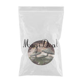 Max Round 3D Mushrooms Waterproof Table Cover Tablecloth for Table 140cm Dia