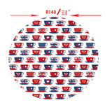 Max Table Cover Cloth for 140cm Dia Tables Restaurant BBQ Flag Cup