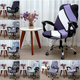 Max Split Design Office Computer Chair Cover Protector Desk Chair Slipcover A