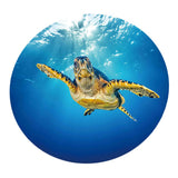 Max Table Cover Cloth for 140cm Dia Tables Restaurant BBQ Sea Turtle