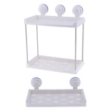 Max 1 2 Tier Bath Rack Corner Shower Caddy Bathroom Organizer 1 Tier Rectangular