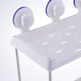 Max 1 2 Tier Bath Rack Corner Shower Caddy Bathroom Organizer 2 Tier Rectangular