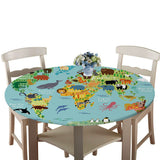 Max Digital Printing Tablecloth Table Cover 140x140cm Style06