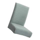 Max Jacquard Knitted Stretch Removable Dining Chair Cover Slipcover Light Green