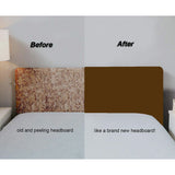 Max Bedroom Bed Headboard Slipcover 1.5/2m Brown 2m
