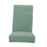 Max Polyester Stretch Chair Cover Slipcover Dining Seat Protector Cyan