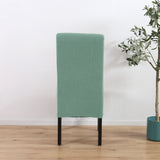 Max Polyester Stretch Chair Cover Slipcover Dining Seat Protector Cyan