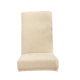 Max Polyester Stretch Chair Cover Slipcover Dining Seat Protector Creamy White