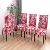 Max Stretch Short Removable Dining Chair Cover Slipcover Decor 1 D