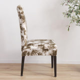Max Stretch Short Removable Dining Chair Cover Slipcover Decor 1 F