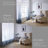 Max Sheer Curtains Drape 140x175cm