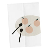 Max Baking Cotton Linen Half Curtain Kitchen Curtain-Peach 65x90cm