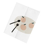 Max Baking Cotton Linen Half Curtain Kitchen Curtain-Peach 85x90cm