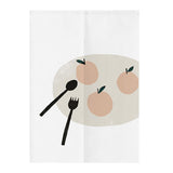 Max Baking Cotton Linen Half Curtain Kitchen Curtain-Peach 75x120cm