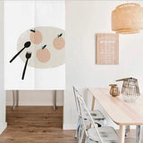 Max Baking Cotton Linen Half Curtain Kitchen Curtain-Peach 85x120cm