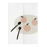 Max Baking Cotton Linen Half Curtain Kitchen Curtain-Peach 85x150cm