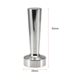 Max 24mm Espresso Coffee Tamper Stainless Steel Compatible for Nescafe Capsules