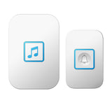 Max Maxb Wireless AC Digital Electronic Waterproof RC Household Doorbell UK Plug